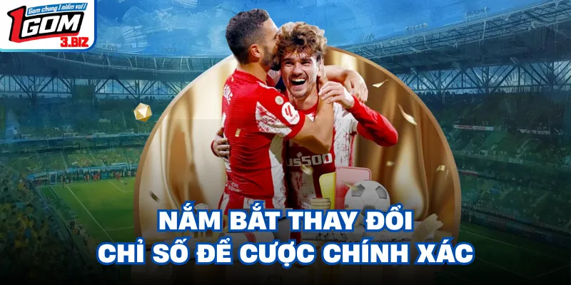 Nắm bắt thay đổi chỉ số để cược chính xác