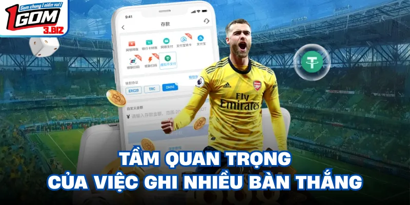Tầm quan trọng của việc ghi nhiều bàn thắng